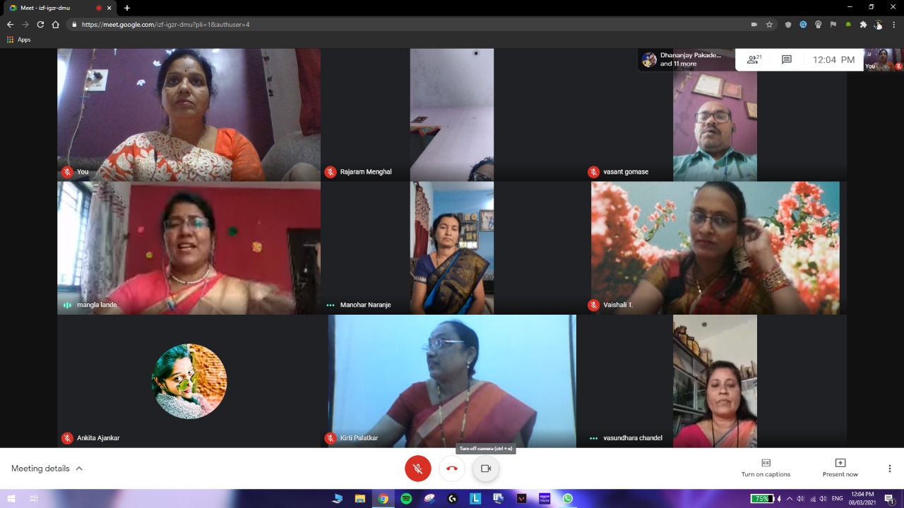 Read more about the article वेध’ तर्फे समाज व साहित्यावर ऑनलाइन चिंतन