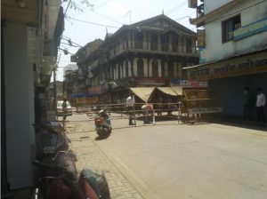 Read more about the article बॅरिकेडिंग चा लॉक डाऊन शी संबंध नाही – नाशिक पोलीस