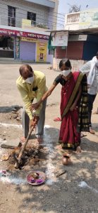 Read more about the article स्वर्गीय रामचंद्र मोहितकर यांचा स्मृति प्रित्यर्थ पुरड गावासाठी भव्य प्रवेशद्वाराचे उदघाटन