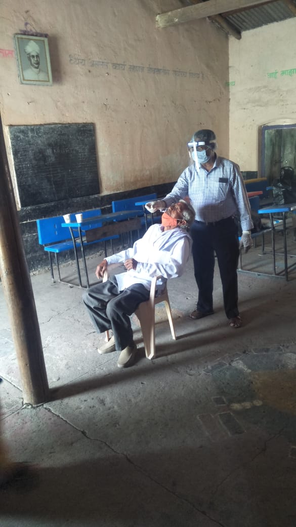 Read more about the article झाडगाव येथे कोरोना टेस्ट दरम्यान निघाले पाच पॉझिटिव्ह