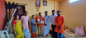 Read more about the article विहिंप जिल्हामंत्री शशिकांत पाटील यांना नांदेडरत्न पुरस्कार प्राप्त. कोविड काळात कार्याची दखल घेऊन आर्य चाणक्य सेनेतर्फे सामाजिक कार्यकर्त्यांच्या सन्मान.