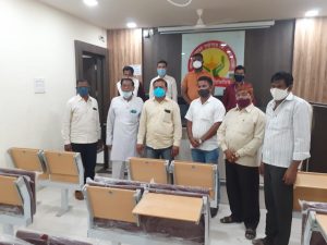 Read more about the article कोरोना काळात उत्कृष्ट कार्य करणाऱ्यां चा सत्कार सोहळा संपन्न