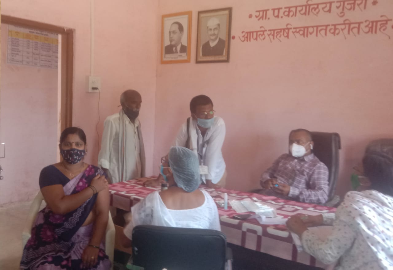 Read more about the article कोरोना प्रतिबंधक लसीकरण कॅम्पला उत्कृष्ट प्रतिसाद