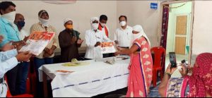 Read more about the article हिमायतनगर भाजप तर्फे कोरोना योद्धांचा सत्कार