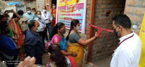 Read more about the article पहापळ येथे महासमृध्दी महिला सक्षमीकरण अभियाना अंतर्गत घरकूल मार्ट चे उदघाटन