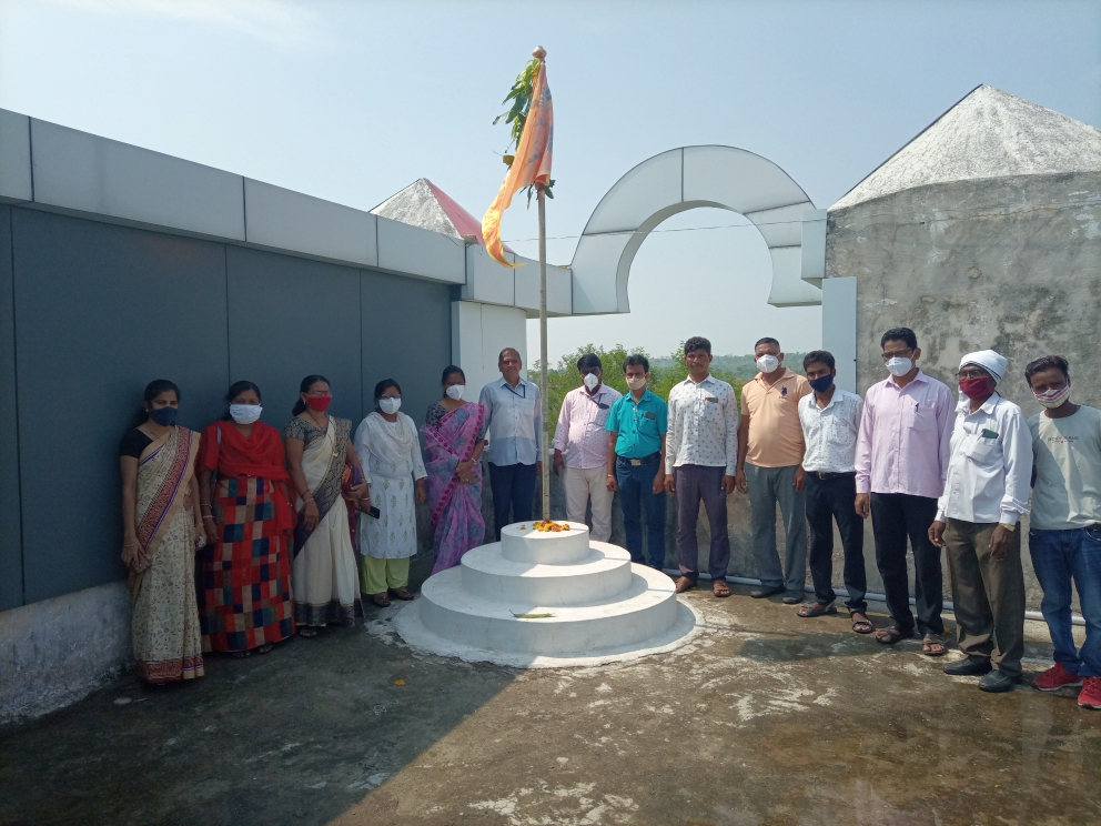 Read more about the article पोंभूर्णा पंचायत समिती कार्यालयात ‘शिवस्वराज्य दिन’ साजरा