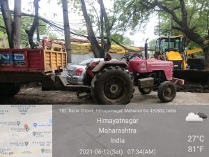 Read more about the article हिमायतनगर महसूल विभागाची धडाकेबाज कार्यवाही , गौण खनिज करणाऱ्यावर छापा टाकून एक जे.सी.बी.सह ट्रॅक्टर जप्त