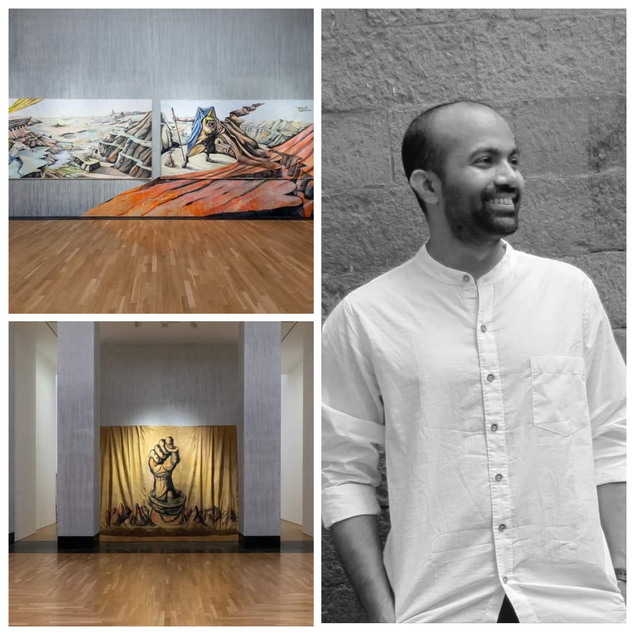 Read more about the article सास्ती येथील आर्टिस्ट प्रभाकर यांची गगनभरारी! राजुरा शहराचे नाव जगाच्या नकाशावर!