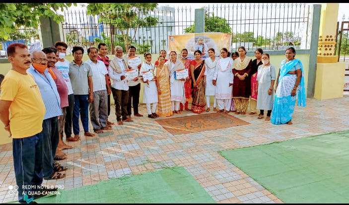 Read more about the article पोंभुर्णा येथे आतंरराष्ट्रीय योगदिन साजरा