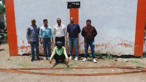 Read more about the article नाली बांधकामातील सळाकी चोराला मुद्देमालासहीत अटक