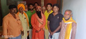 Read more about the article महाराष्ट्रातील सर्व धार्मिक स्थळे सुरु करावीत महाराज श्यामभारती यांची मागणी.