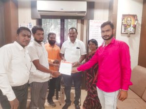 Read more about the article महाराष्ट्र नवनिर्माण सेना चंद्रपुर शहर उपाध्यक्ष पदी महेश गडपेल्लीवार ,शहर सचिव सचिन गुप्ता यांची निवड….