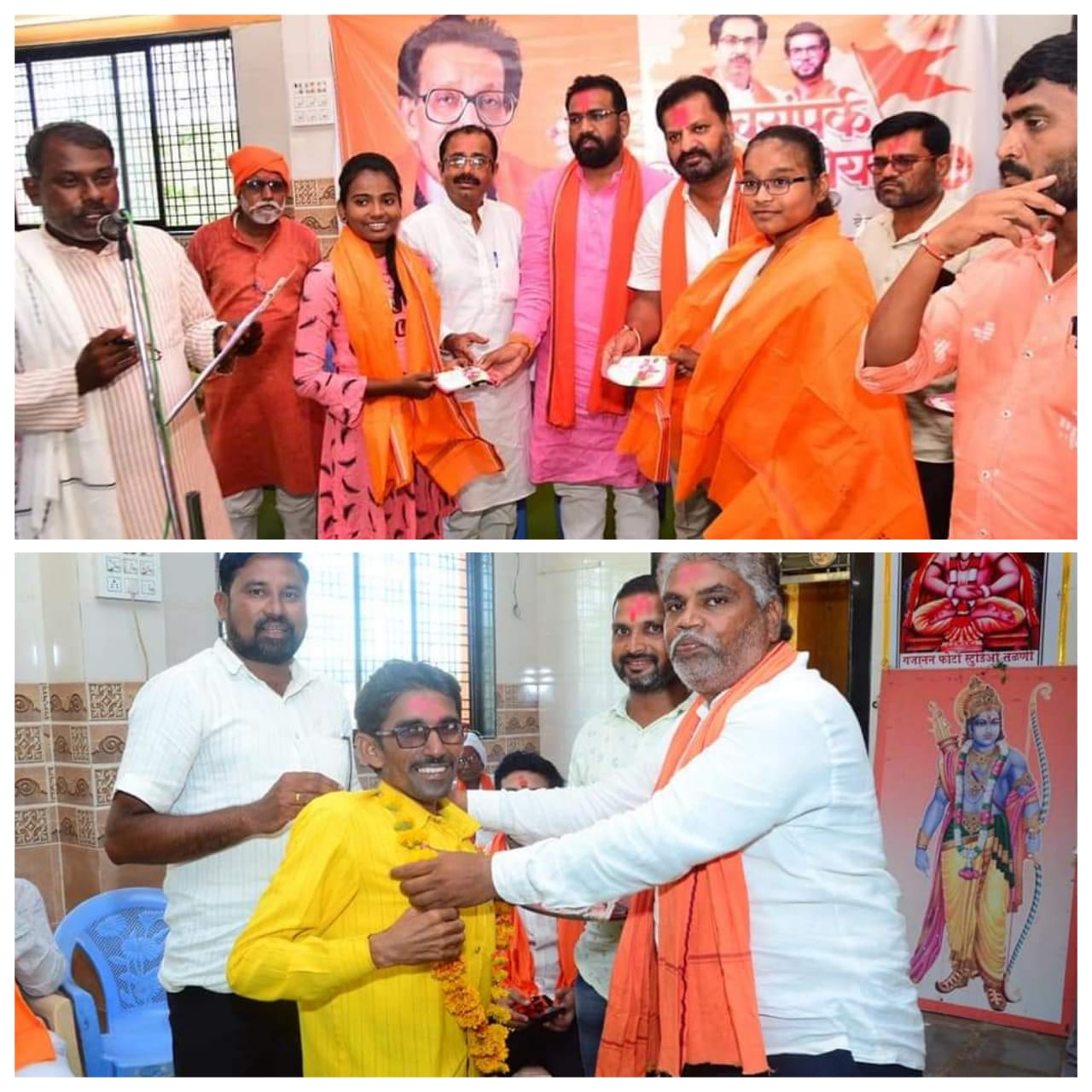 Read more about the article तळणी येथे शिवसंपर्क अभियानात गुणवंताचा सत्कार