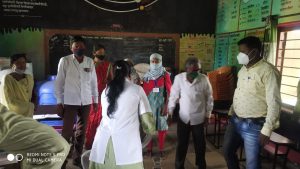 Read more about the article भांब एकबुर्जी येथे कोरोना लसीकरण शिबिर संपन्न