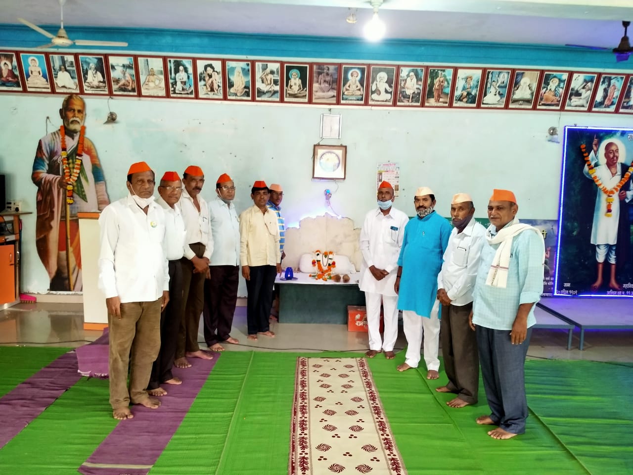 Read more about the article गुरु पौर्णिमा ते राखी पौर्णिमा ” ग्राम संवाद यात्रा मानवता मंदिरातुन केला शुभारंभ-ग्राम स्वराज्य महामंच