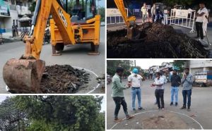 Read more about the article बिरसा मुंडा चौक परिसराचे सौंदर्यीकरण करण्याच्या कामाचे भूमिपूजन