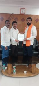 Read more about the article शिवसेना उपतालुका प्रमुख पदी मनोजभाऊ भोयर यांची निवड