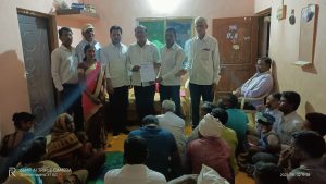 Read more about the article डॉ.श्यामाप्रसाद मुखर्जी बुथ संपर्क अभियानाला वणी ग्रामीण मध्ये शुभारंभ.