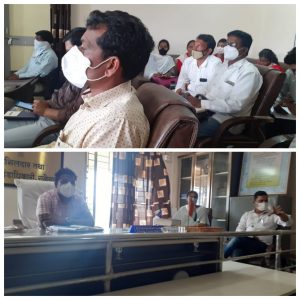 Read more about the article आढावा बैठकीत तहसीलदारांनी कृषी विभागाला फटकारले