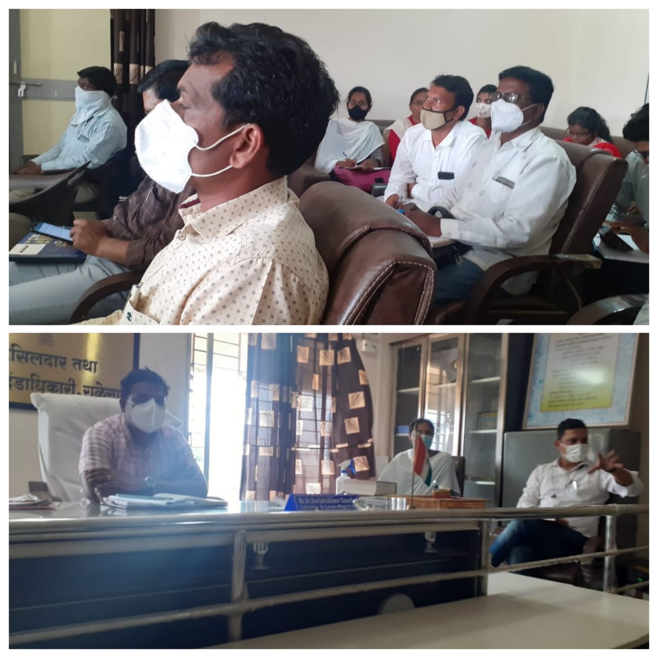 Read more about the article आढावा बैठकीत तहसीलदारांनी कृषी विभागाला फटकारले