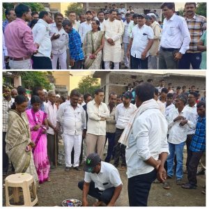 Read more about the article कर्तव्यदक्ष आमदार अशोकरावजी उईके यांच्या हस्ते सिमेंट काँक्रीट रोड चे भूमिपूजन