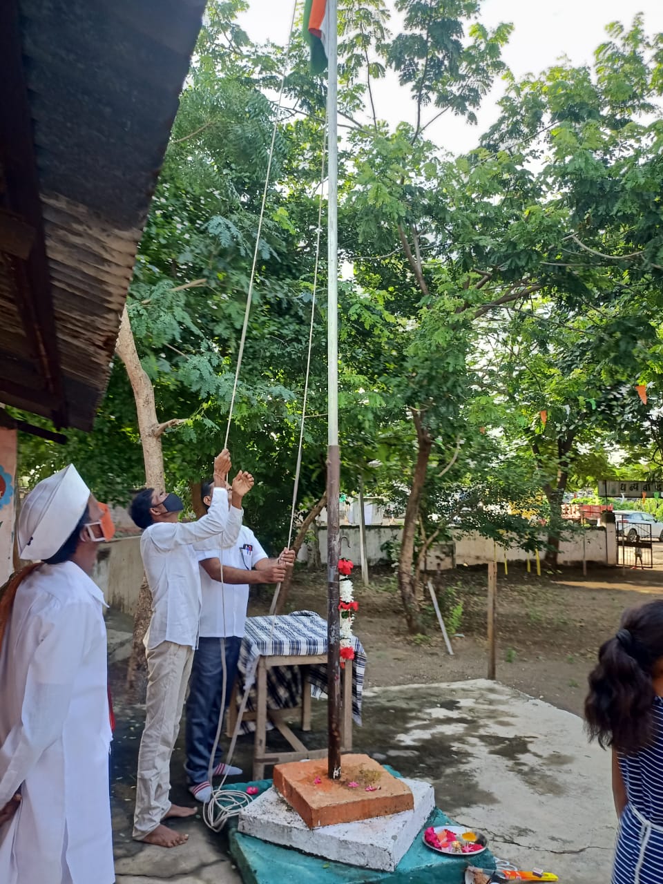 Read more about the article जि. प. उ.प्रा.शाळा एकुर्ली येथे स्वातंत्र्याचा अमृत महोत्सव साजरा केला.