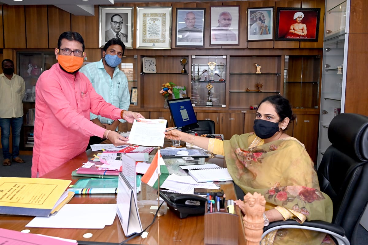 Read more about the article नंदुरबार जिल्हा दुष्काळी जाहीर करा, नंदुरबार भाजप जिल्हा अध्यक्ष श्री विजयभाऊ चौधरी यांची मागणी