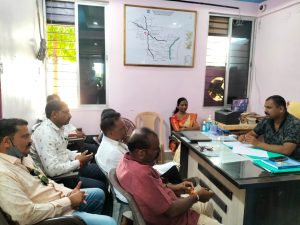 Read more about the article पोंभूर्णा पोलीस स्टेशनमध्ये पार पडली शांतता समितीची बैठक