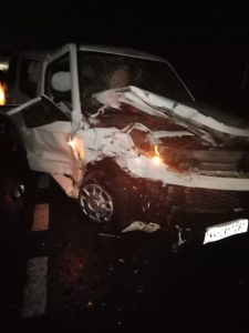 Read more about the article उपविभागीय पोलिस अधिकारी संजय पुज्जलवार यांचा भीषण अपघात,भीषण अपघातात उपविभागीय पोलिस अधिकारी जखमी