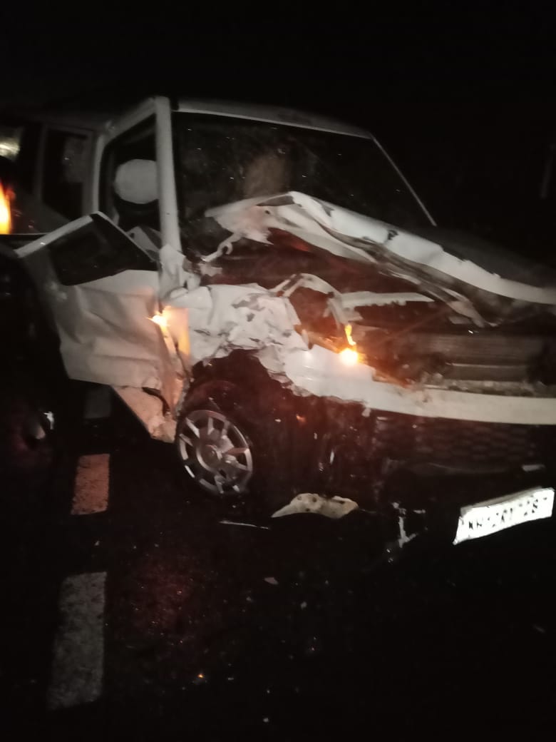 Read more about the article उपविभागीय पोलिस अधिकारी संजय पुज्जलवार यांचा भीषण अपघात,भीषण अपघातात उपविभागीय पोलिस अधिकारी जखमी