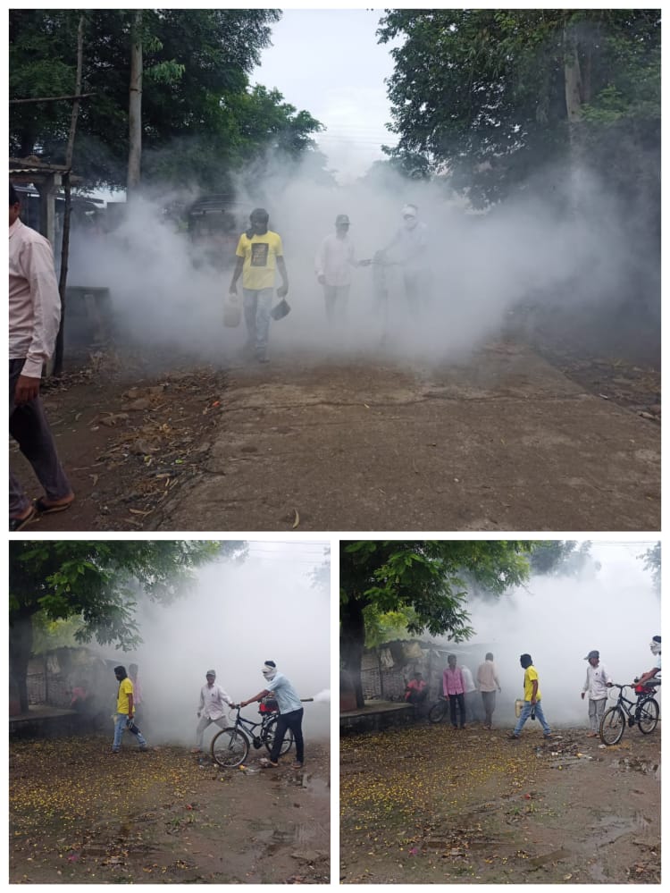 Read more about the article राळेगाव तालुक्यातील अंतरगाव येथे डेंगू प्रतिबंधात्मक फवारणी संपन्न