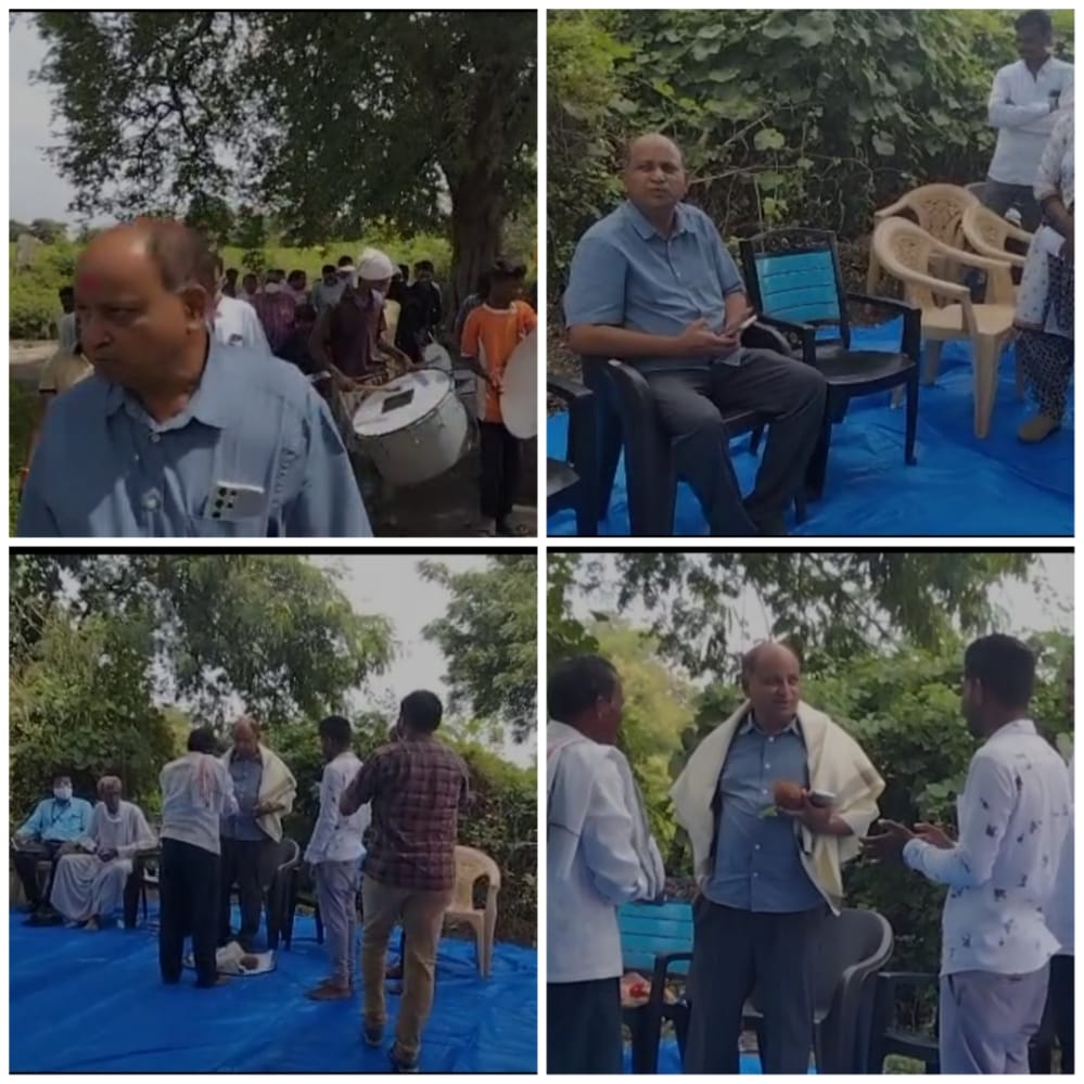 Read more about the article शेतकरी स्वावलंबन मिशनचे किशोरभाऊ तिवारी यांचा गाडेघाट येथे सरकार आपल्या दारी कार्यक्रम