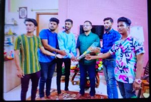 Read more about the article टायगर ग्रुप वरोरा तर्फे आदित्य जीवने यांचा सत्कार,यूपीएससी मध्ये देशातून 399 वि रँक