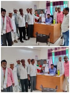 Read more about the article सोयाबीन आर्थिक नुकसानी बाबत शेतकरी संघटना युवा तालुका आघाडीची तहसीलदार राळेगाव यांना निवेदनाद्वारे मागणी