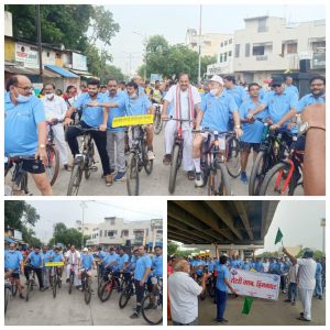 Read more about the article रोटरी क्लब हिंगणघाट द्वारा गांधी जयंती व शास्त्री जयंती निमित्त भव्य सायकल रॅलीचे आयोजन