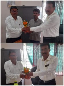 Read more about the article यवतमाळ राळेगाव तालुका महसूल कर्मचारी संघटनेच्या अध्यक्षपदी वि.के. भोरे तर उपाध्यक्षपदी प्रवीण कोल्हे यांच्यी एकमताने निवड.