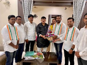 Read more about the article युवा नेतृत्व वकील सुरज महातळे यांचा काँग्रेस मध्ये प्रवेश…