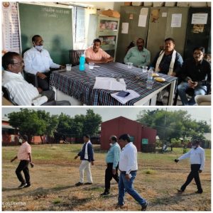 Read more about the article राळेगाव तालुक्यातील एकमेव शासकीय पोस्ट बेसीक आश्रमशाळा किन्ही जवादे येथे पाहणी
