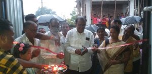 Read more about the article जलशुध्दीकरण सयंत्राचा लोकार्पण सोहळ्याला  पावसाची हजेरी