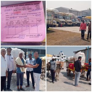 Read more about the article खैरी येथे कापूस खरेदीचा शुभारंभ