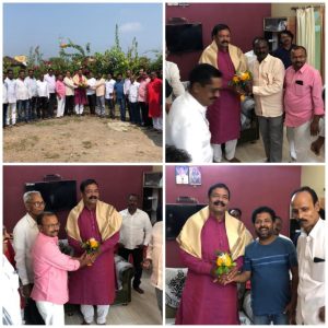 Read more about the article वाढोणा बाजार येथे माननीय अरविंदभाऊ वाढोणकर यांची जिल्हा ओबीसी काँग्रेस सेल अध्यक्षपदी निवड झाल्याबद्दल सत्कार