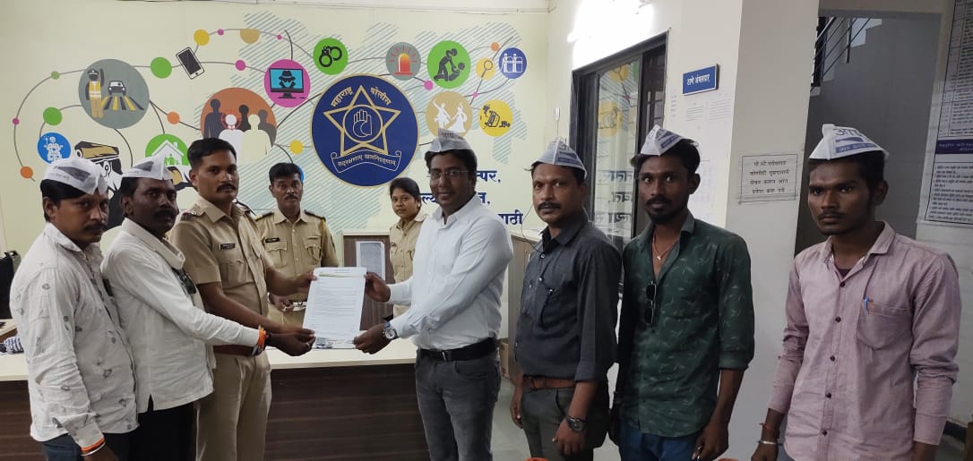 Read more about the article आप तर्फे चिमूर येथे बॉलीवूड अभिनेत्री कंगना रानावत विरुद्ध देशद्रोहाची तक्रार.