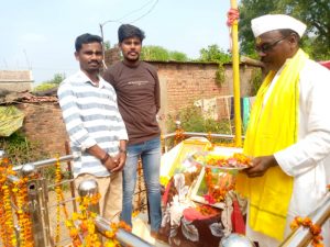 Read more about the article सावरखेडा येथे 146 वी क्रांतिसूर्य भगवान बिरसा मुंडा जयंती साजरी