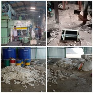 Read more about the article राळेगाव च्या सुराणा काॅटन जिनिंग ला आग लागून पंधरा लाख रुपयांचा कापूस व रुई जळून खाक