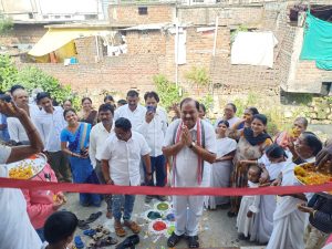 Read more about the article आ. समीरभाऊ कुणावार यांचे शुभहस्ते काजी वार्ड येथील समाजमंदिराचे लोकार्पण.