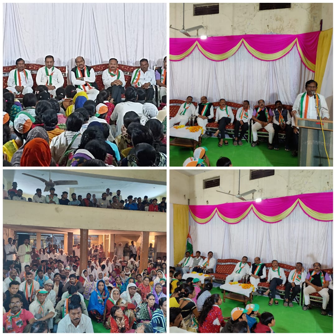 Read more about the article राळेगाव नगरपंचायत काँग्रेस उमेदवाराच्या प्रचारार्थ माणिकरावजी ठाकरे,शिवाजीरावजी मोघे,वसंतरावजी पुरके,प्रफुल्लभाऊ मानकर असे दिग्गज नेते मैदानात उतरले