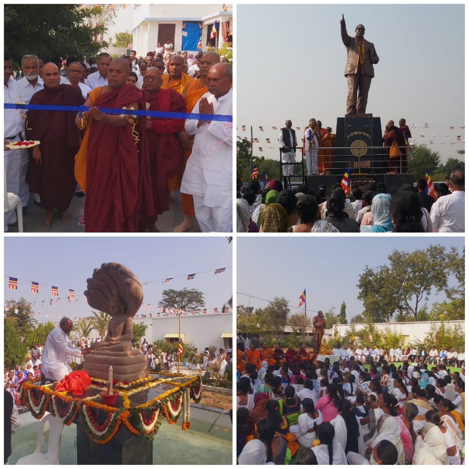 Read more about the article धम्मभूमी कोटंबा येथे मार्गशिर्ष पौर्णिमे निमित्त मुच्छलिंद नागप्रतिमेची प्रतिष्ठापणा व धम्मदेसना ,धम्मप्रबोधन कार्यक्रम
