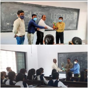 Read more about the article जी बी एम एम हायस्कूल व कनिष्ठ महाविद्यालय हिंगणघाट येथे इंग्रजी संभाषण कौशल्य व कृषी या विषयावर अतिथी व्याख्यान (Guest Lecture)