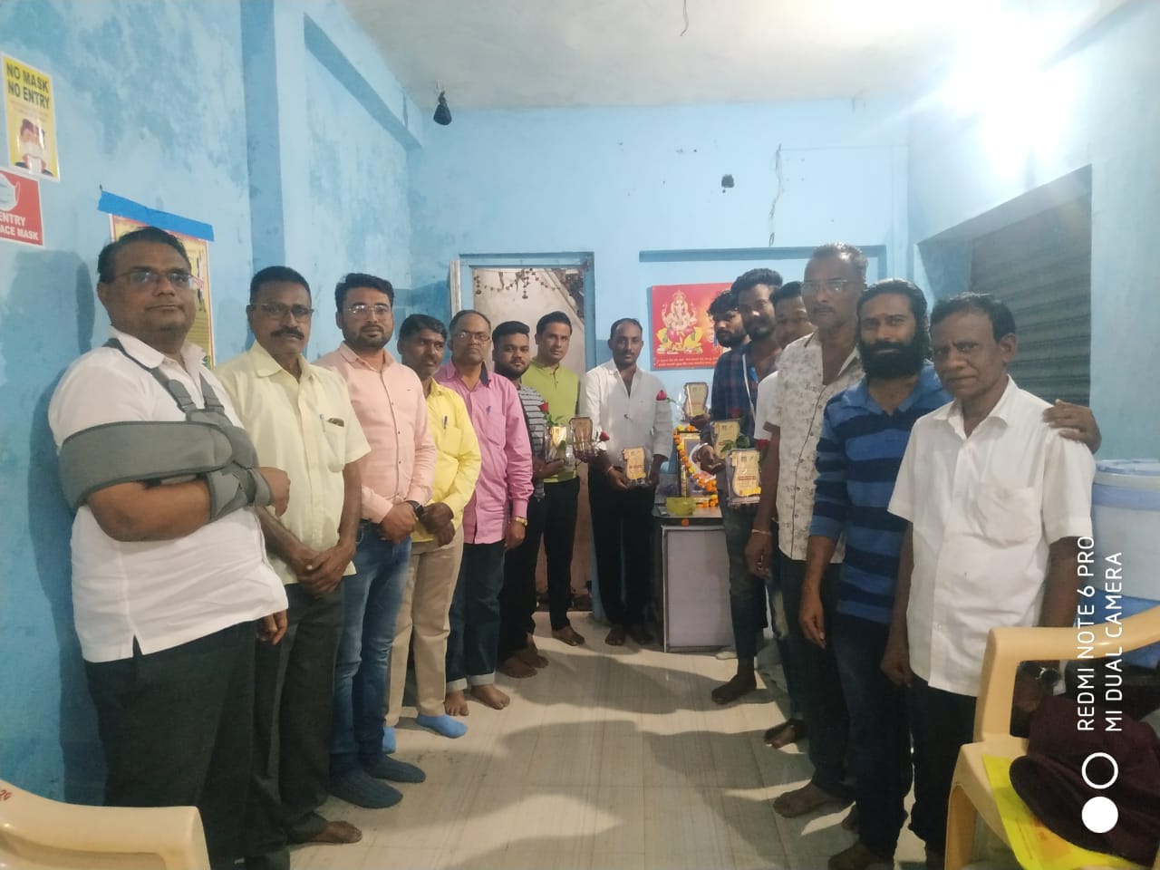 Read more about the article पत्रकार दिनी न्युज मिडीया पत्रकार असोसिएशन तर्फे कोरोना योद्धांचा सन्मान