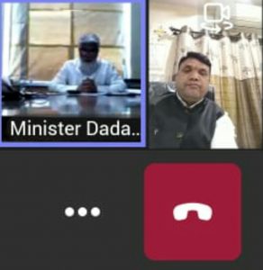 Read more about the article कृषी मंत्री दादाजी भुसे यांच्याशी केली P.M.F.B.Y. संदर्भात चर्चा:- डॉ. उत्तम दादा राठोड.